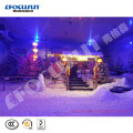 Focusun Scenery Snow Falling Machine Snow Falling House